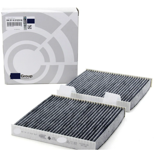 Cabin Filter (X3 X4, Charcoal) 64319312318 For BMW