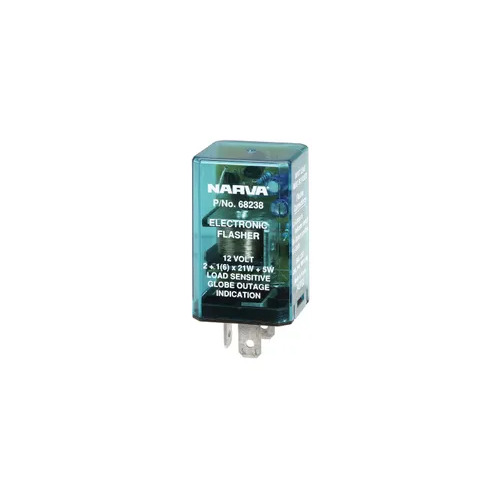 Elec. Flasher 12V 3 Pin Bl (1) Narva 68238BL