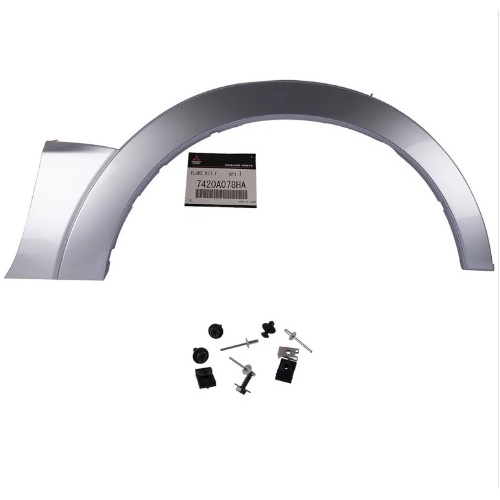 Overfender-Front Rh-Silver 7420A078HA for Mitsubishi