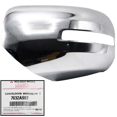 Cover Door Mirror Otr Lh(Chrom 7632A997 for Mitsubishi