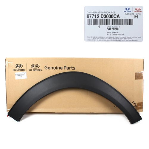 Garnish Assembly-Fender Side Rh 87712D3000CA for Hyundai