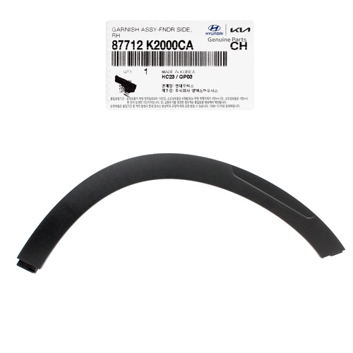Garnish Assembly-Fender Side Rh 87712K2000CA for Hyundai