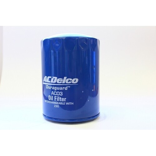 Oil Filter Acdelco ACO3 Z30 for Holden HQ HJ HZ HK HT LC WB VH VK VL VB VC LX