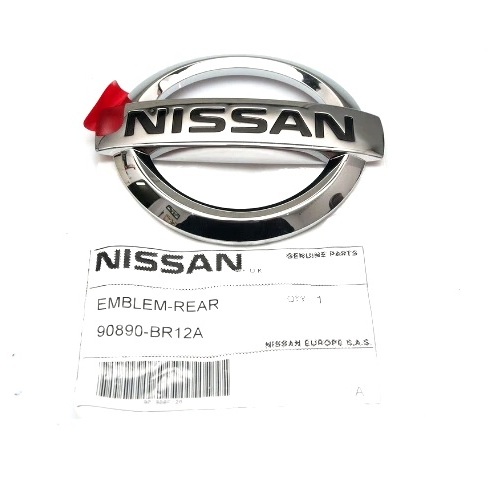 Emblem-Rear 90890-BR12A for Nissan