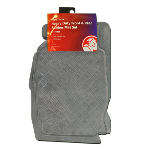 Rubber  Floor Mats RA RC Rodeo Set Front & Rear GENUINE HOLDEN  92145365