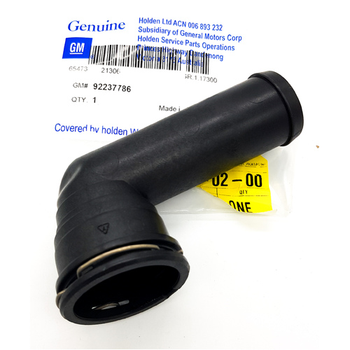 Radiator Hose Lower Fitting VE VF Commodore V6 92237786