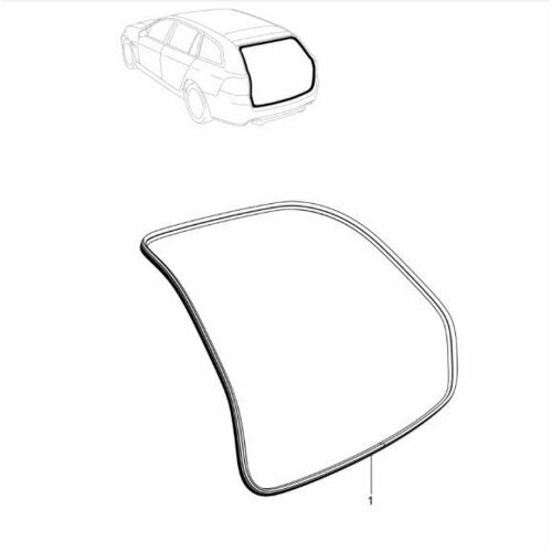 WEATHERSTRIP AS for Holden 92254950
