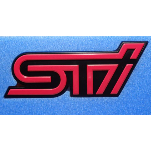 Emblem - STI Rear Boot Genuine 93073FE710 for Subaru