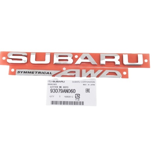 Letter Mk Hoyo 93079AN060 for Subaru