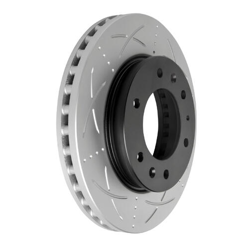 Brake Rotor Front  Ultimate Slotted & Dimpled Bendix BR2132-ULT4WD for Ford Ranger PX Cab Chassis TDdi 2.2LTD P4AT