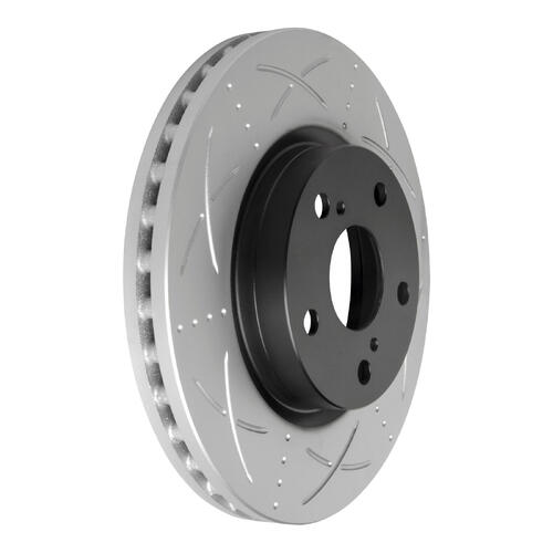 Brake Rotor Front  Ultimate Slotted & Dimpled Bendix BR2741-ULT4WD for Toyota Hilux GUN136 Ute 2.8 D 2.8LTD 1GD FTV
