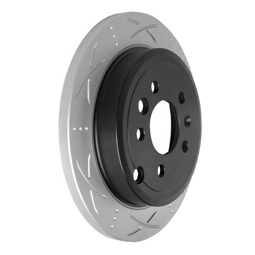 Brake Rotor Rear  Ultimate Slotted & Dimpled Bendix BR505-ULT for Ford Fairmont BA Sedan 5.4 i V8 5.4LTP BARRA 220