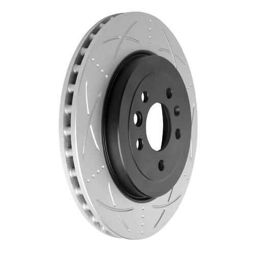 Brake Rotor Rear  Ultimate Slotted & Dimpled Bendix BR9608-ULT for Ford Performance Vehicles Falcon FG Sedan 5.0 GS Supercharged 5.0LTP