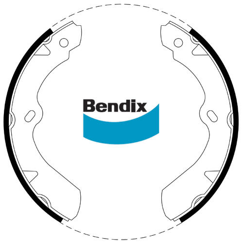 Bendix CBS1555 Brake Shoe Set