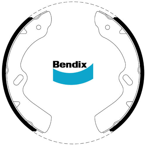 Bendix BS1733 Brake Shoe Set