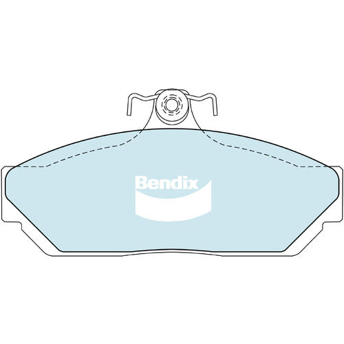 Bendix DB1023 General CT Disc Pad Set