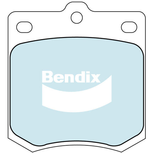 Bendix DB1026 General CT Disc Pad Set