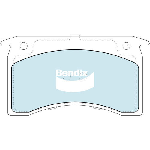 Bendix DB1029 General CT Disc Pad Set