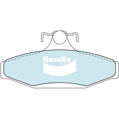 Bendix DB1086 General CT Disc Pad Set