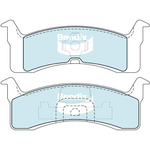 Bendix DB1104 General CT Disc Pad Set