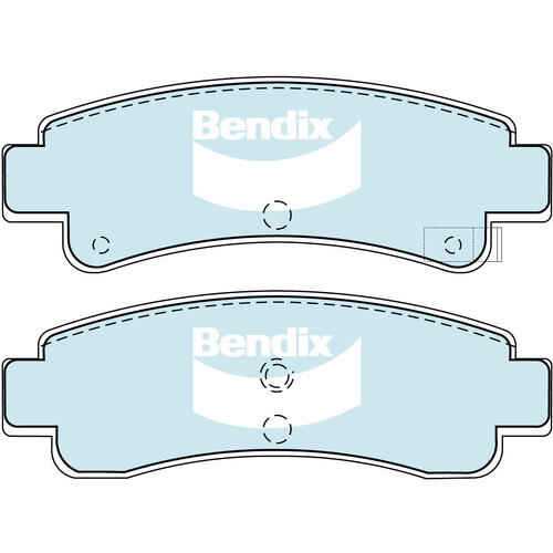 Bendix DB1118 General CT Disc Pad Set