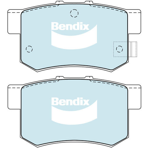 Bendix DB1142 Heavy Duty Disc Pad Set