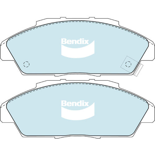 Bendix DB1172 General CT Disc Pad Set