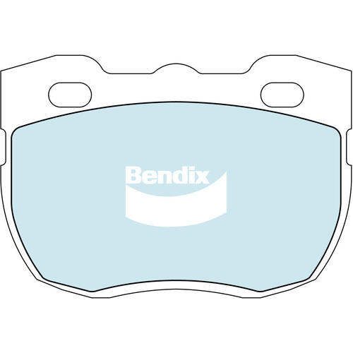 Bendix DB1176 Heavy Duty Disc Pad Set