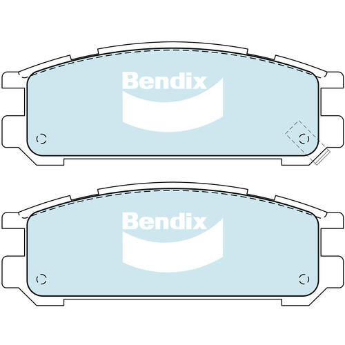 Bendix DB1186 Heavy Duty Disc Pad Set
