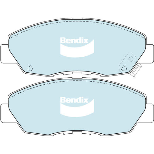 Bendix DB1191 Heavy Duty Disc Pad Set