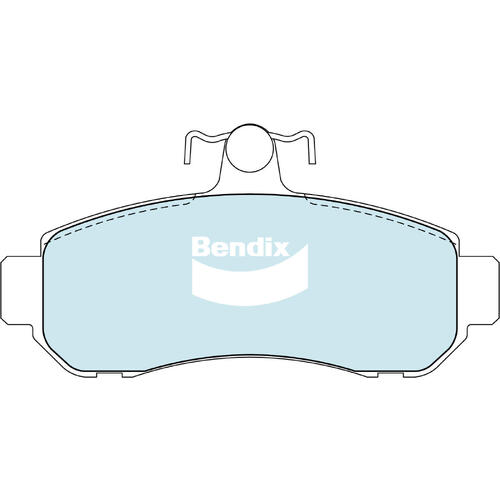 Brake Pads General CT Front Bendix DB1203GCT for Mitsubishi Magna TJ Sedan 3.5 i 3.5LTP 6G74
