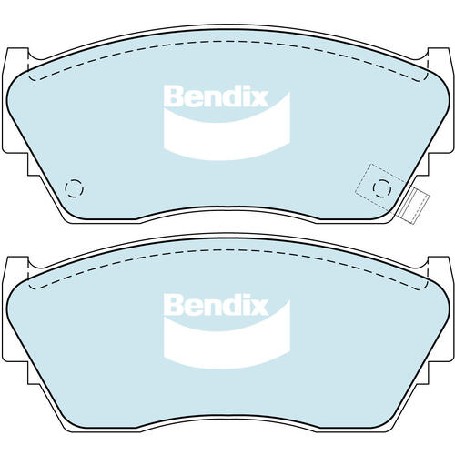 Bendix DB1210 General CT Disc Pad Set