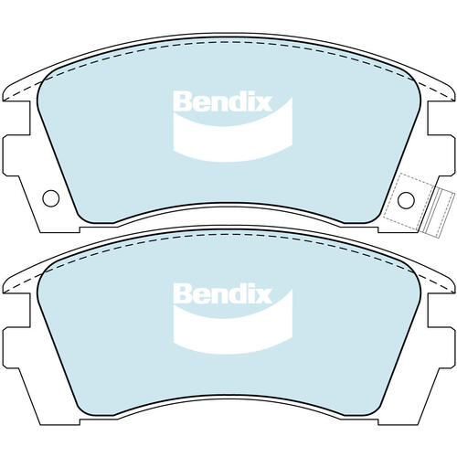 Bendix DB1216 Heavy Duty Disc Pad Set
