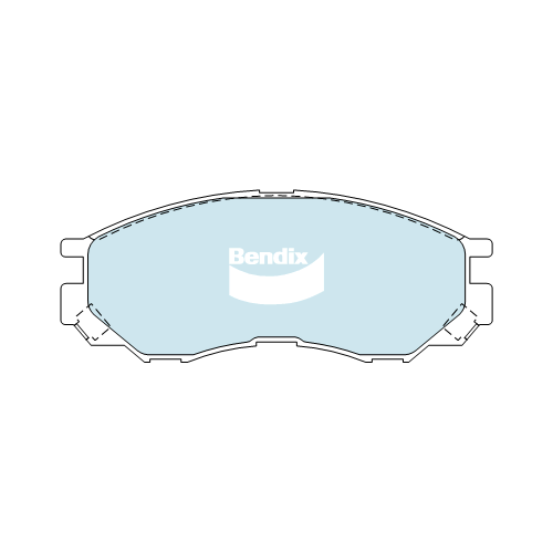 Brake Pads 4WD/SUV Bendix DB12974WD for Mitsubishi Triton MK Ute 2.8 D 4WD 2.8LTD 4M40 A