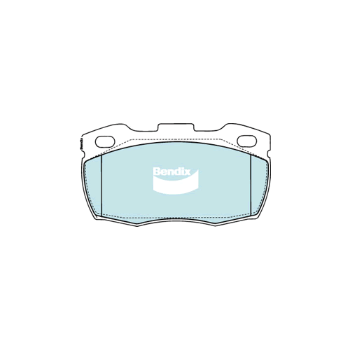Brake Pads 4WD/SUV Bendix DB13054WD for Land Rover Defender L316 Cabrio Td4 4x4 (L317) 2.4LTD DT244