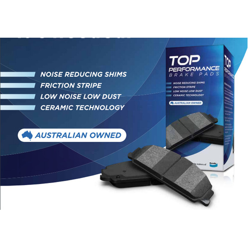 Front Disc Brake Pads TP by Bendix DB1323TP for Toyota Landcruiser Prado Hilux Surf
