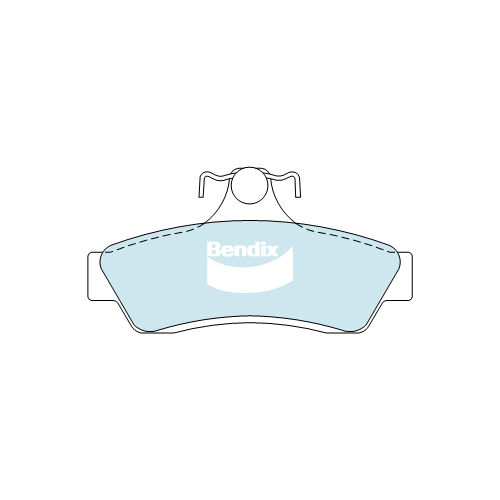 Brake Pads H/Duty Bendix DB1332HD for Holden Commodore VZ Wagon 5.7 i V8 5.7LTP LS1