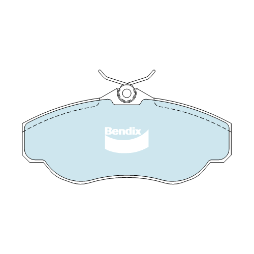 Brake Pads 4WD/SUV Bendix DB13364WD for Land Rover Discovery L319 SUV 4.4 4x4 4.4LTP 448PN
