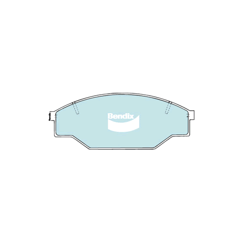 Brake Pads 4WD/SUV Bendix DB13504WD for Toyota Hilux RZN147 Cab Chassis 2.0LTP 1RZ E