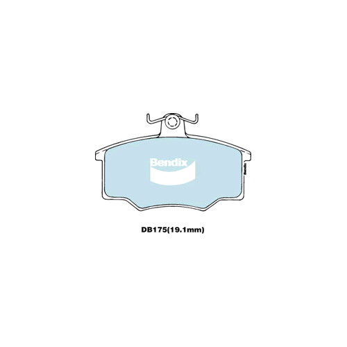 Brake Disc Pad Set  Bendix DB175 GCT For AUDI VOLVO 100/80/ 340-360