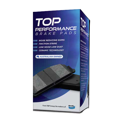 Rear Brake Pads TP Bendix DB1763TP for Mazda 3 BK Hatchback MZR 2.3 Petrol L3-VE