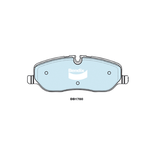 Brake Pads 4WD/SUV Bendix DB17804WD for Land Rover Discovery L319 SUV TD 4x4 2.7LTD 276DT