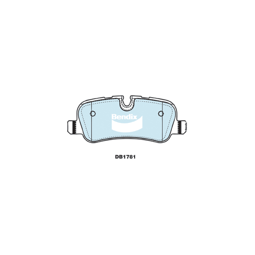 Brake Pads 4WD/SUV Bendix DB17814WD for Land Rover Discovery L319 SUV TD 4x4 2.7LTD 276DT