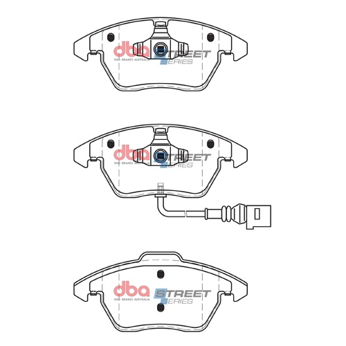 Front Street Series Brake Pads DBA  DB1849SS