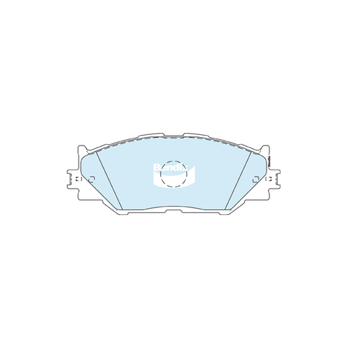 Brake Pads General CT Bendix DB1852GCT for Lexus IS GSE21 Sedan 350 3.5LTP 2GR FSE