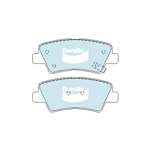 Brake Pads H/Duty Bendix DB2080HD for Chevrolet Silverado 2500 HD Standard Cab Pickup 6.0LTP L96