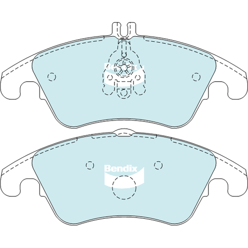 Brake Pads H/Duty Bendix DB2183HD for Mercedes Benz E-Class W212 Sedan E 250 CDI  BlueTEC (212.003 212.004) 2.1LTD OM651.924