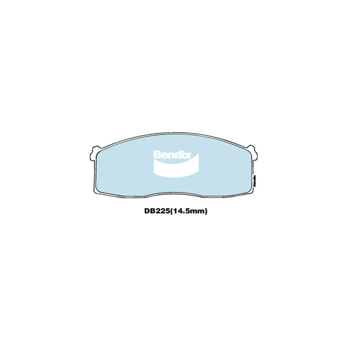 Brake Disc Pad Set  Bendix DB225 GCT For NISSAN Bluebird 910 Prairie Stanza
