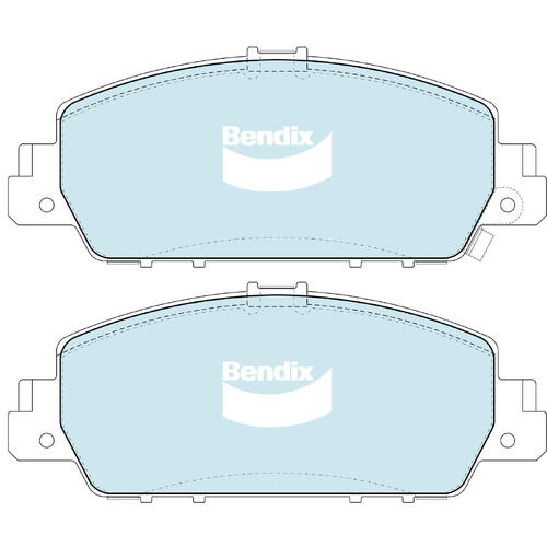 Brake Pads General CT Bendix DB2304GCT for Honda Accord Sedan 2.4 CR 2.4LTP K24W
