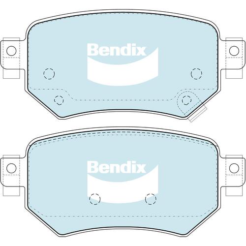 Bendix DB2425 General CT Disc Pad Set